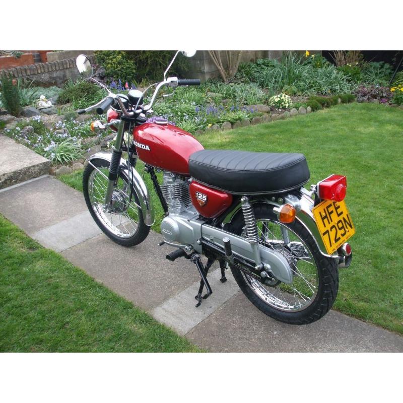 Honda CB125s 1975