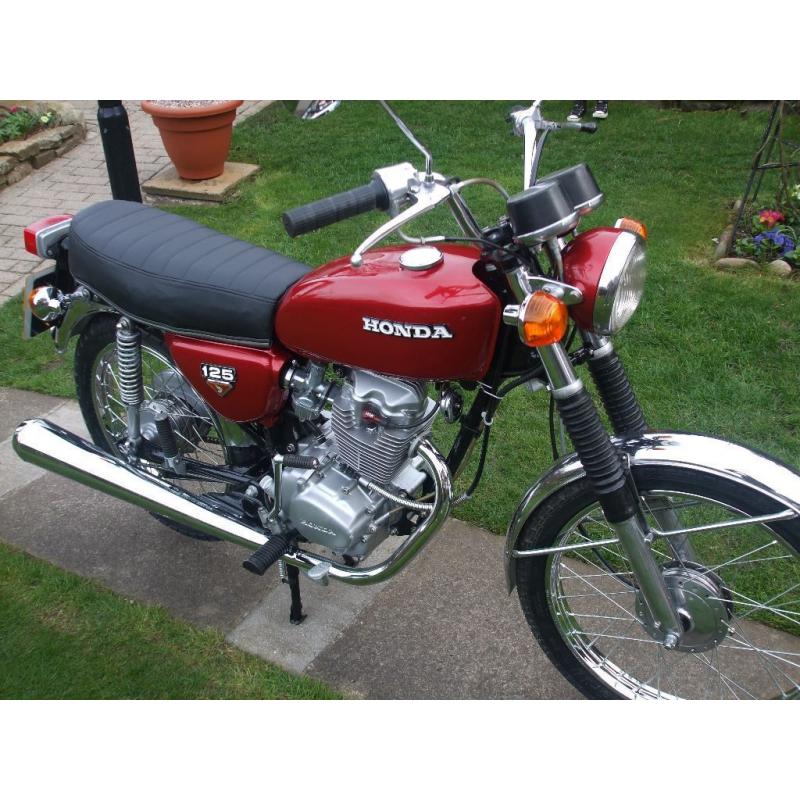 Honda CB125s 1975