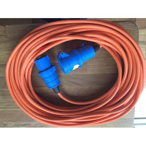 25m caravan electric hook up cable
