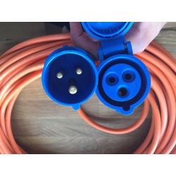 25m caravan electric hook up cable