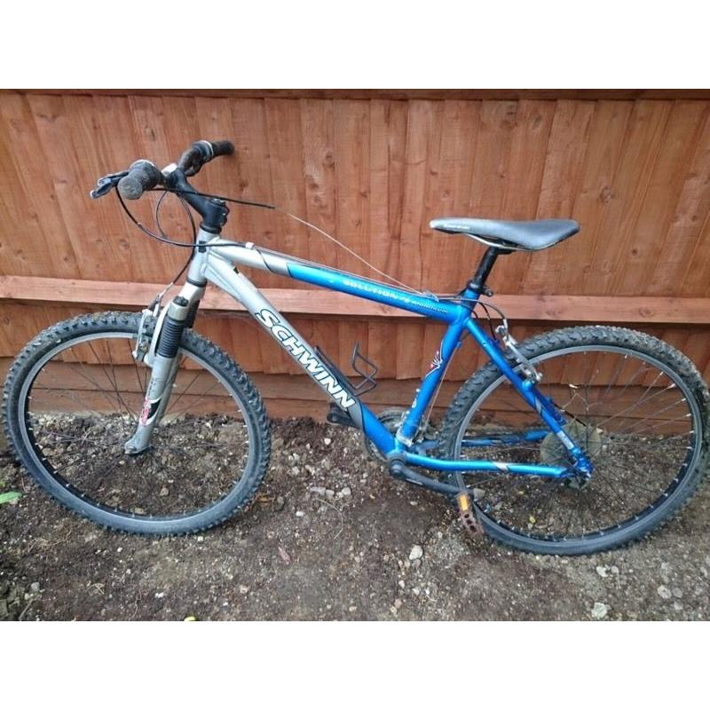 Ladies and men's mountain bikes
