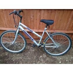 Ladies and men's mountain bikes