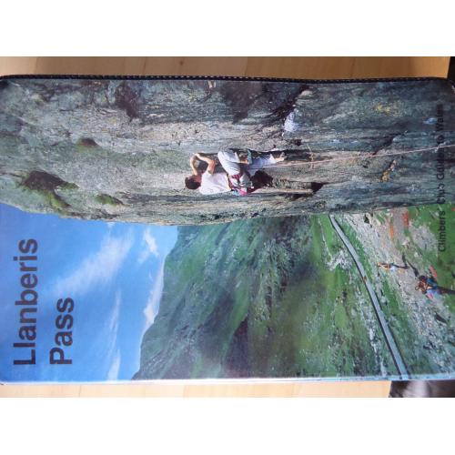 Climbing guide books - peak district and north wales