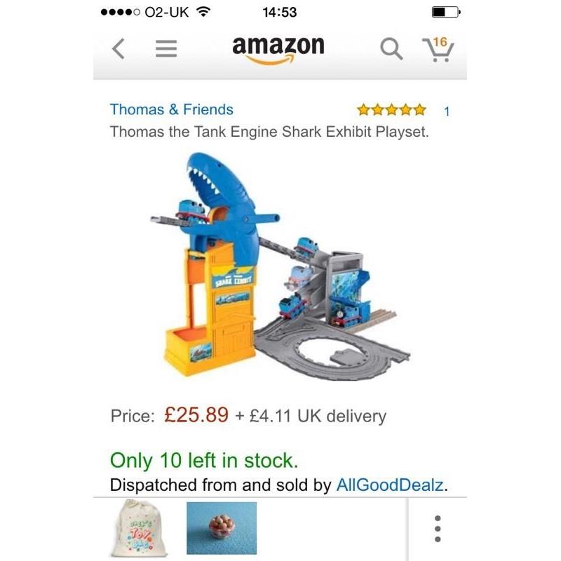 Thomas the tank take and play train sets x2! See pics
