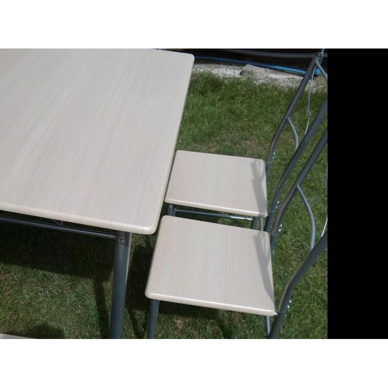 Small table and chairs