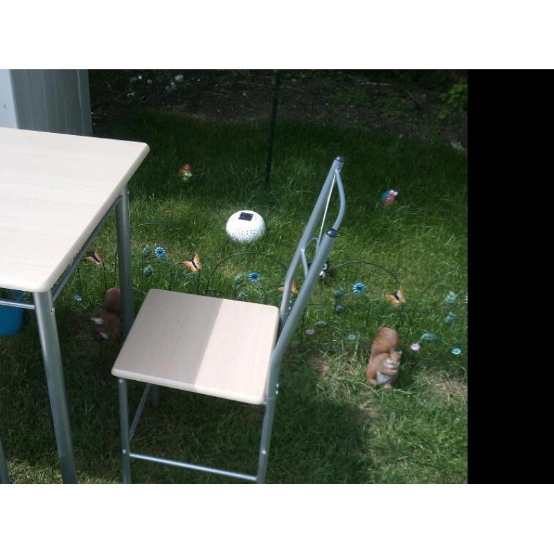 Small table and chairs