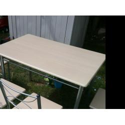 Small table and chairs
