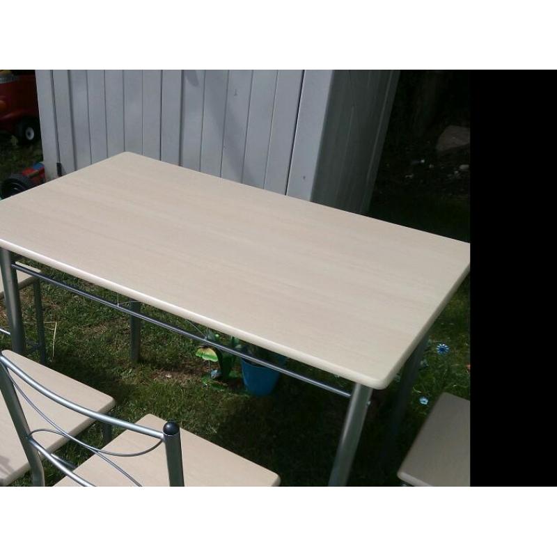 Small table and chairs
