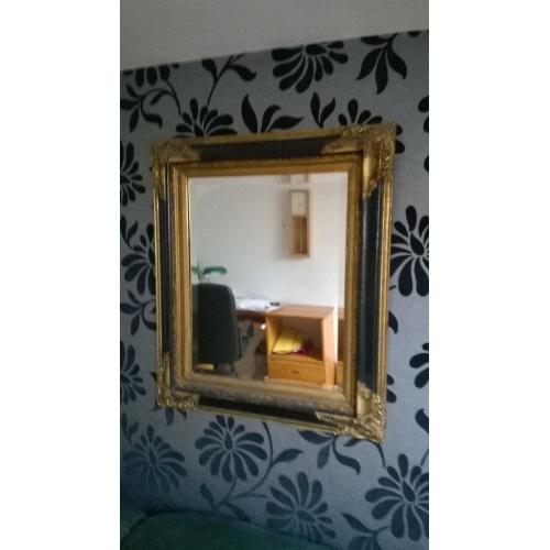 Heavy framed mirror