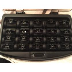 Enrapture heated hair rollers
