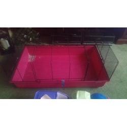 Large Hamster Cage and Accessories