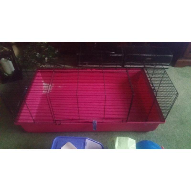 Large Hamster Cage and Accessories