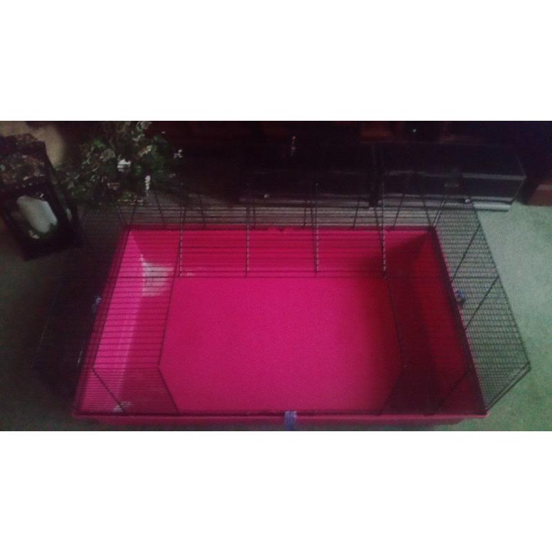 Large Hamster Cage and Accessories
