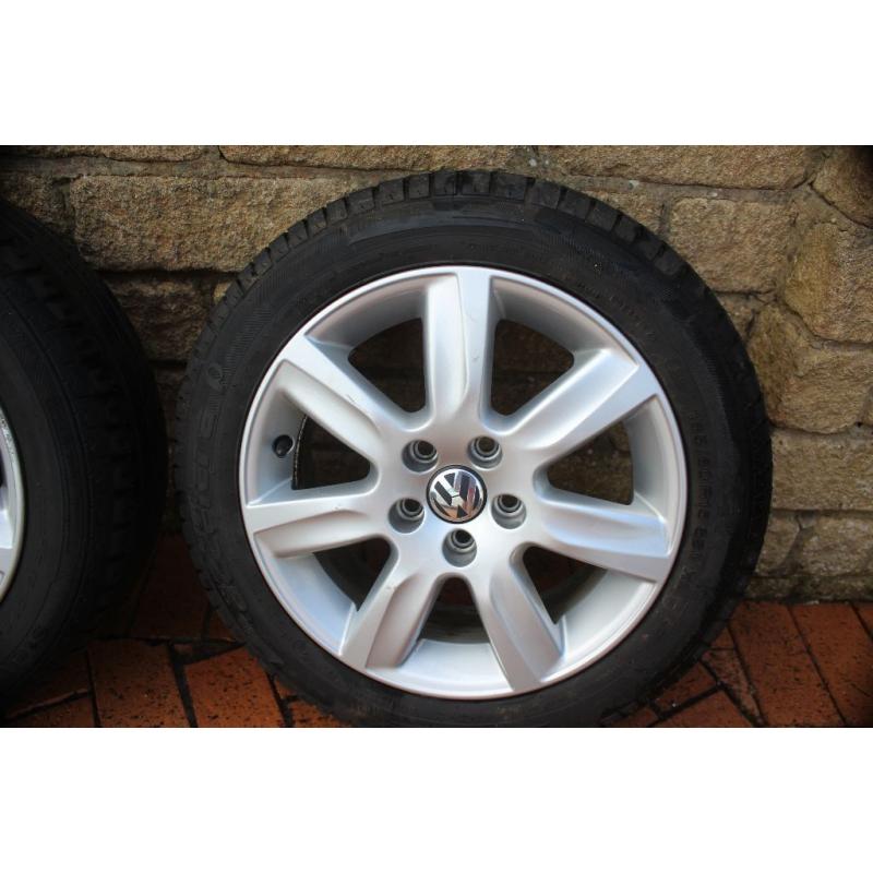 Genuine VW Polo 15" Alloy wheels & Tyres