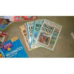 A selection of educational books suitable for primary school children