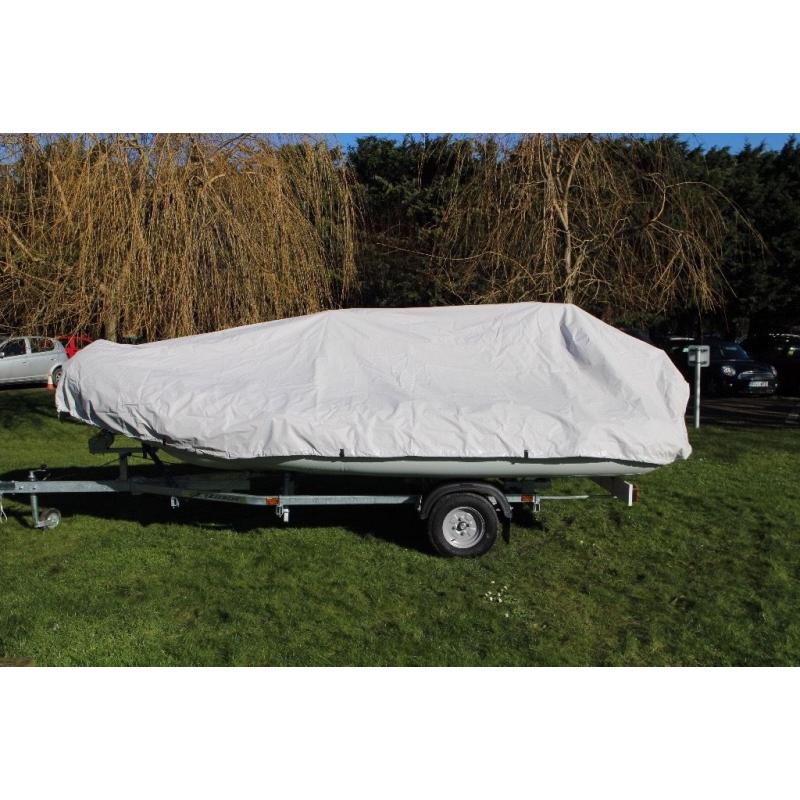 New 4.2M quality Rib Rigid inflatable boat (Mercury) all over Cover will fit most 4 - 4.3M ribs