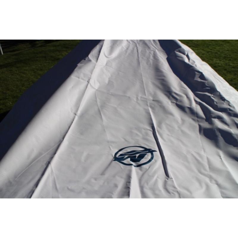 New 4.2M quality Rib Rigid inflatable boat (Mercury) all over Cover will fit most 4 - 4.3M ribs