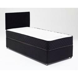 BRAND NEW-SINGLE LUXURY MEMORY BED-WITH 13INCH MEMORY ORTHOPAEDIC MATTRESS**DELIVER ALL OVER LONDON*