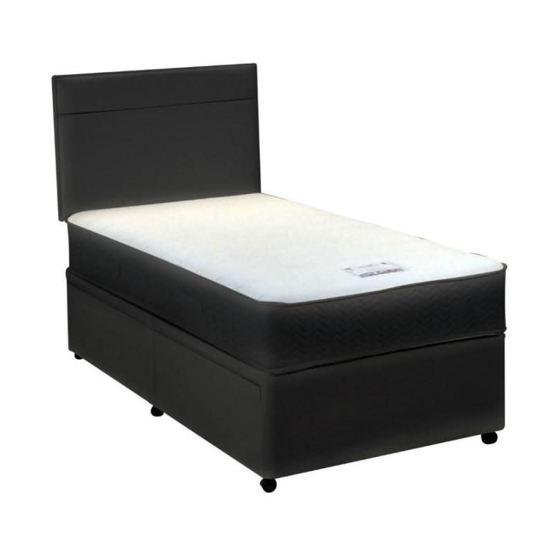 BRAND NEW-SINGLE LUXURY MEMORY BED-WITH 13INCH MEMORY ORTHOPAEDIC MATTRESS**DELIVER ALL OVER LONDON*