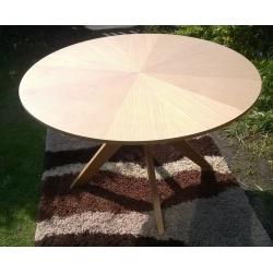 Ex-display Designer Round Oak Dining Table
