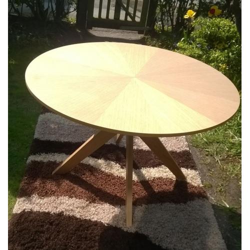 Ex-display Designer Round Oak Dining Table
