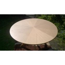 Ex-display Designer Round Oak Dining Table