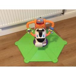 Fisher Price Bounce and Spin Zeebra