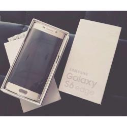 SAMSUNG GALAXY S6 EDGE 32GB GOLD - (UNLOCKED) BRAND NEW + WARRANTY