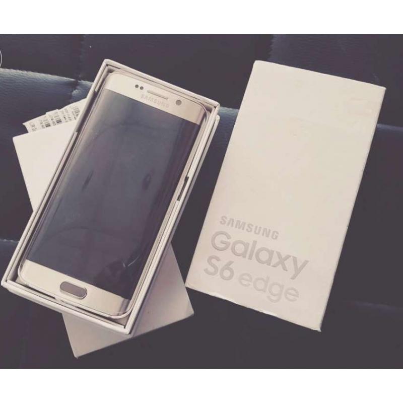 SAMSUNG GALAXY S6 EDGE 32GB GOLD - (UNLOCKED) BRAND NEW + WARRANTY
