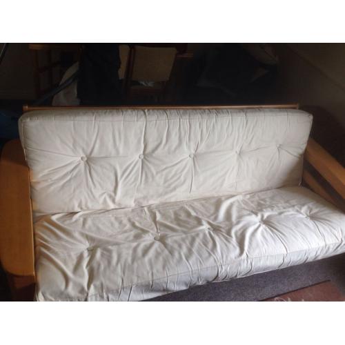 Great sofa bed by NEXT in very good condition,solid oak frame
