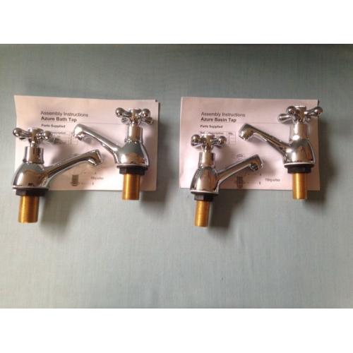 New Matching Bath & Basin Taps
