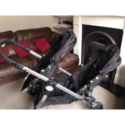 Double pushchair