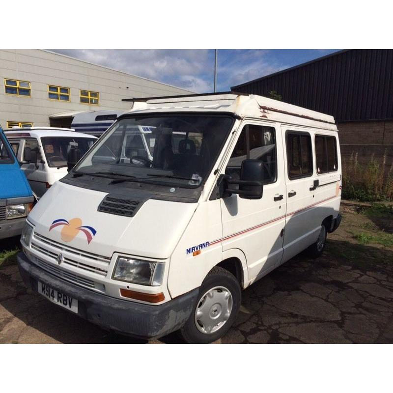 1995 RENAULT TRAFFIC POP TOP CAMPER
