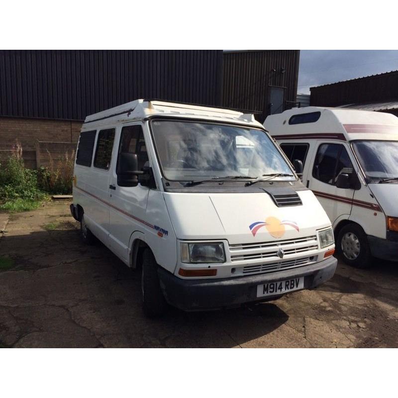 1995 RENAULT TRAFFIC POP TOP CAMPER