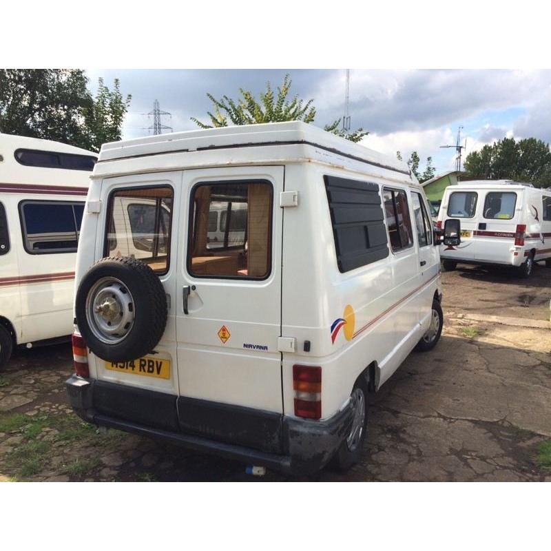 1995 RENAULT TRAFFIC POP TOP CAMPER