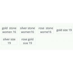 Cartier Bangle Gold Rose Silver Diamond and Plain Available in 2 sizes
