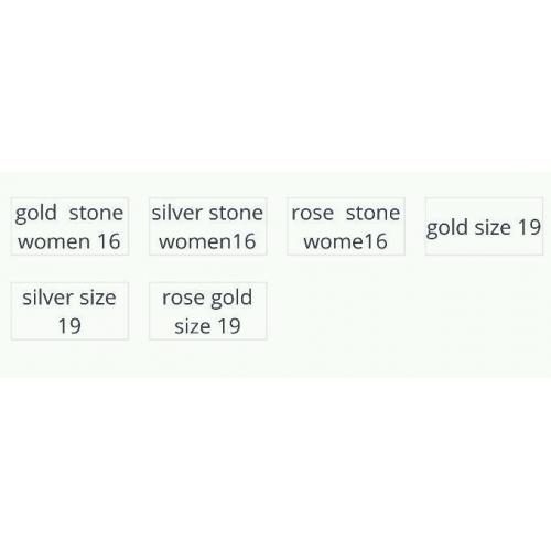 Cartier Bangle Gold Rose Silver Diamond and Plain Available in 2 sizes