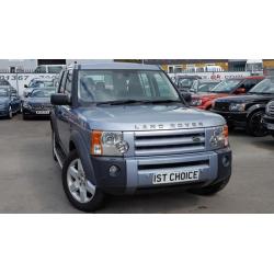 2008 LAND ROVER DISCOVERY 3 TDV6 HSE RARE IZMIR BLUE JUST 58000 MILES WITH