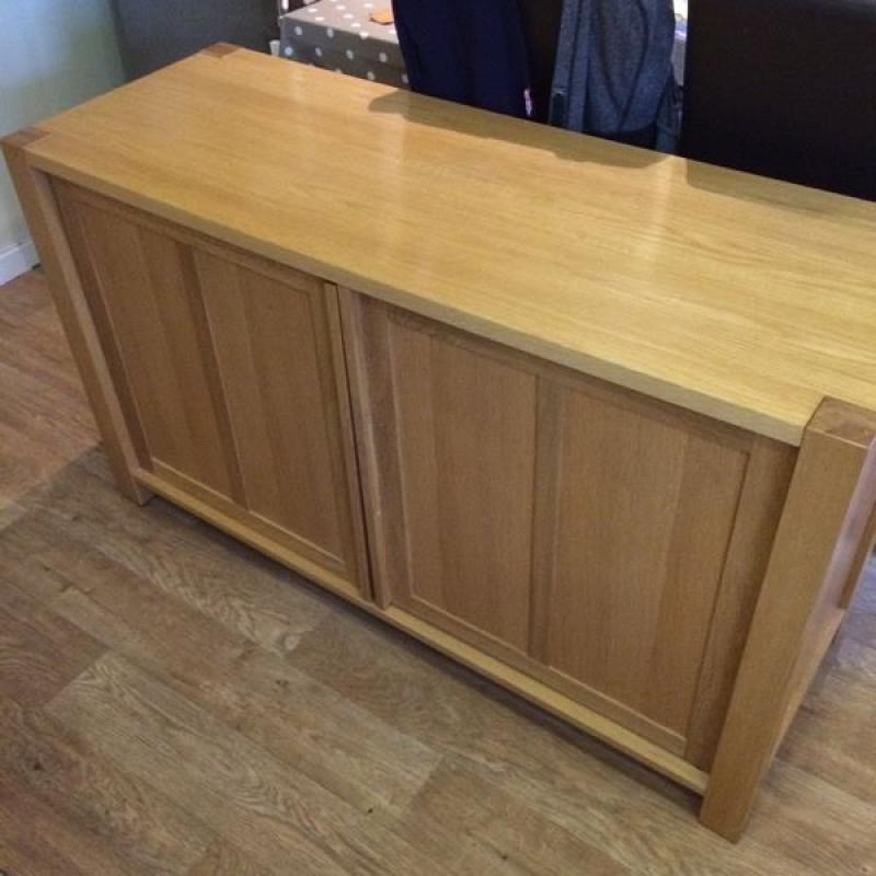 Oak sideboard originally from either Debenhams or Next.