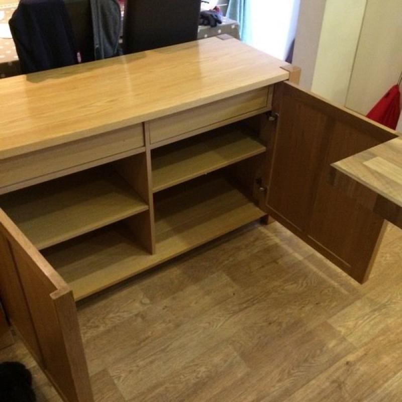 Oak sideboard originally from either Debenhams or Next.