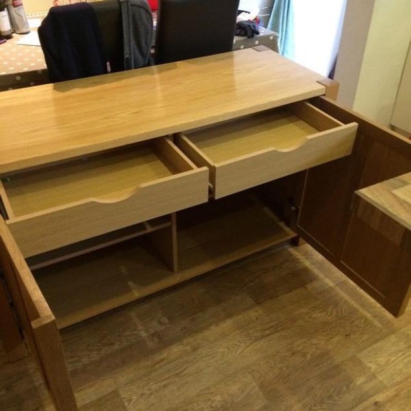 Oak sideboard originally from either Debenhams or Next.
