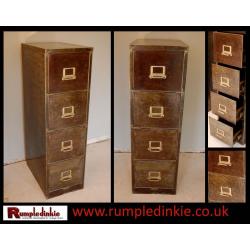Vintage Industrial Filing Cabinet 1930s