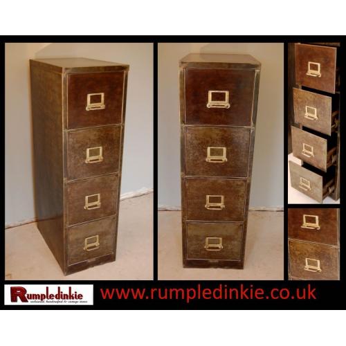 Vintage Industrial Filing Cabinet 1930s