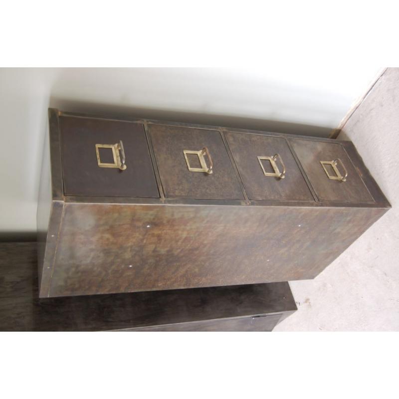 Vintage Industrial Filing Cabinet 1930s