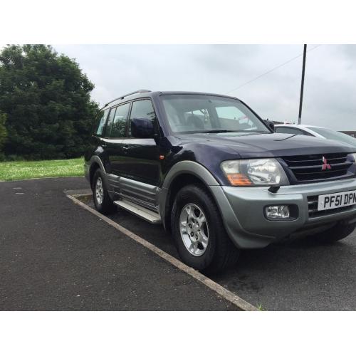 Mitsubishi Shogun 3.2 DiD LWB. 131000 miles. 7 seater, leather seats, triptronic transmission