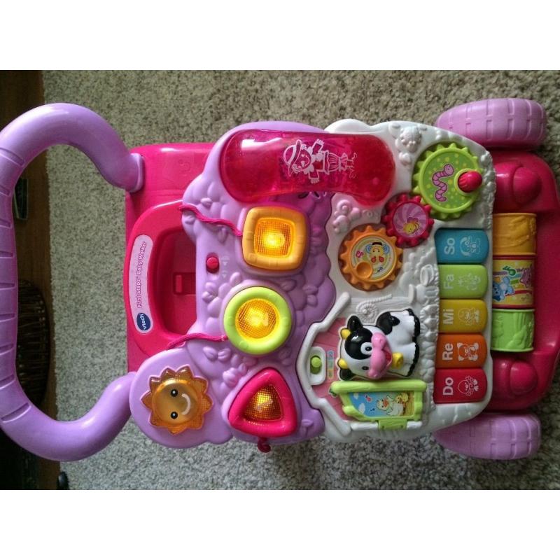 Vtech First steps Baby walker (pink)