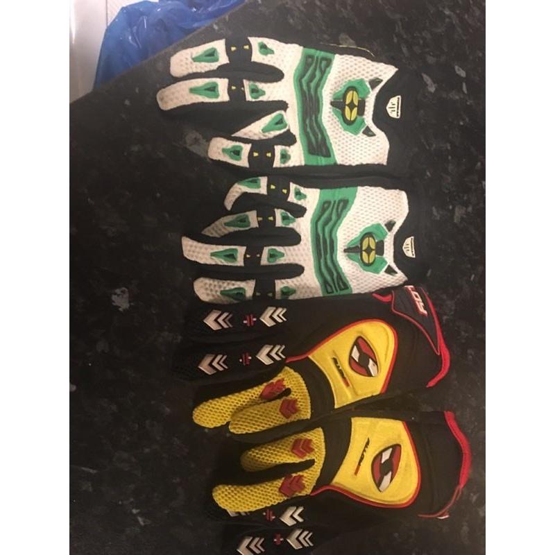 Motocross children's gloves