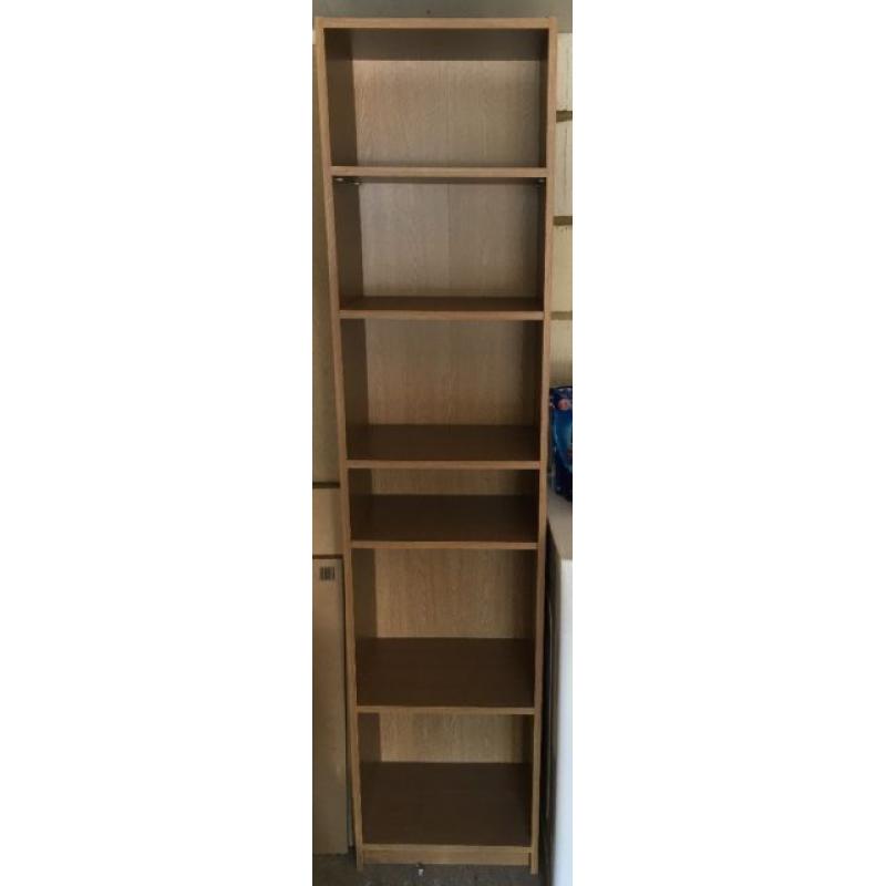Oak Effect Bookcase