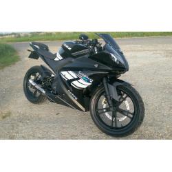 Genata xrz 125, like yzf r125. 2014. 1200 miles only