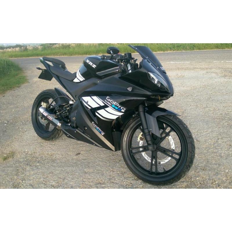 Genata xrz 125, like yzf r125. 2014. 1200 miles only